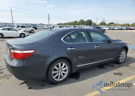 2008 Lexus Ls 460 z USA, uszkodzony, nr VIN JTHBL46F785079120